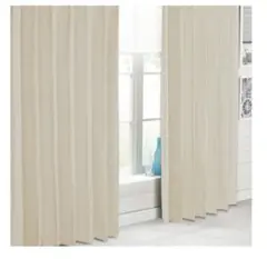 遮光2級　防炎　カーテン110×190 2枚セット