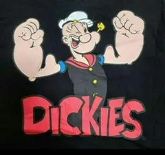 Dickies (ディッキーズ)ポパイコラボ Tシャツ ブラック美品
