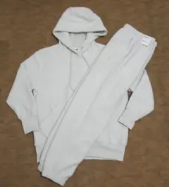 M 白 ライトボーン ナイキ ボア フリース 上下セット シェルパ