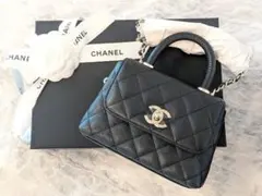 【新品未使用】シャネル　ミニココハンドル