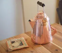 【未使用品】ファイヤーサイド/グランマーコッパーケトル小(12113)旧ロゴ