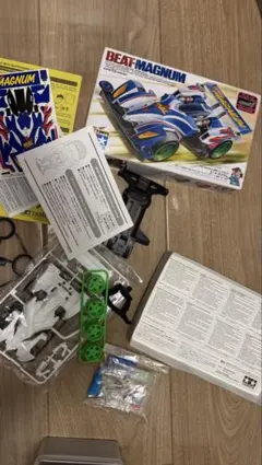 ミニ四駆ビートマグナムターコイズ×2台 - メルカリ