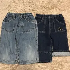 ミキハウス　DOUBLE.B ハーフパンツ 110サイズ 2点セット