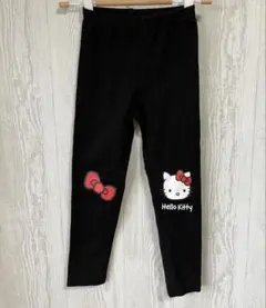 ハローキティ レギンス 黒色 120cm