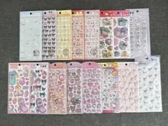 正規品 サンリオ うるちゅる ボンボンドロップ ミニ シール 16点 まとめ売り