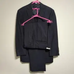 ネイビー ストライプ ビジネススーツ