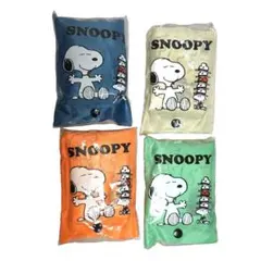 【新品未使用】SNOOPYスヌーピーポーチ付きエコバッグ 4点4色セット