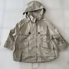 BEAMS HEART ベージュ フード付きジャケット