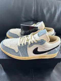 【新品✨】ジョーダン1 lowワールドメイクジャパン　青白