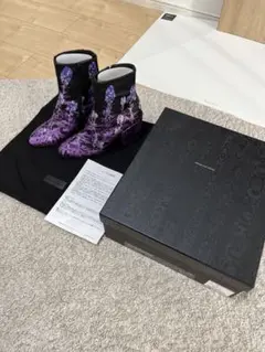 新品dries van notenドリスヴァンノッテン　35 ブーツ　花柄のサムネイル