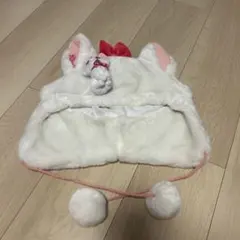 レア ディズニーリゾート限定 マリー マスコット付 ファンキャップ