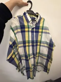 Ralph Lauren チェック柄ビッグシャツ M