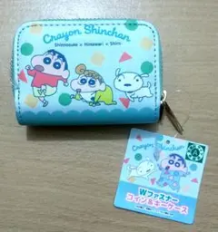 クレヨンしんちゃん Wファスナー コイン＆キーケース