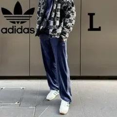 新品 アディダスオリジナルス ベッケンバウアー ベロア トラックパンツ L