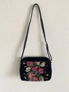 FEILER 花柄刺繍 ラビリンス ショルダーバッグ LAB-10580