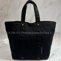 DEAN & DELUCA Premium Cotton Tote S 黒のサムネイル
