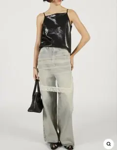 PRANK PROJECT ストレートデニム チュール付き