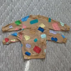 H&M　レゴブロック柄 トレーナー 100cm　2枚セット