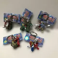 ウルトラマンシリーズ　バトルシーンキーホルダー　全5種コンプリート　新品未使用品