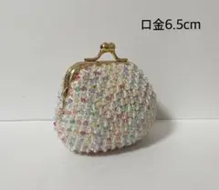 ビーズがま口　小銭入れ　No.126のサムネイル