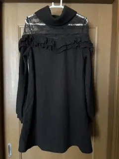 Bye Bye ワンピース　黒　サイズF