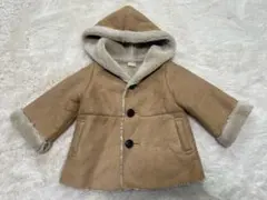 プティマイン コート アウター 90cm ムートンコート petit main