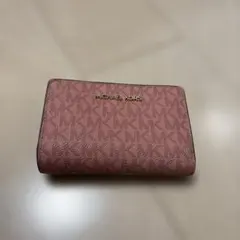 MICHAEL KORS ピンク 二つ折り財布