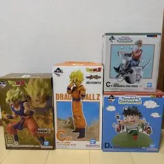 ドラゴンボール　一番くじフィギュア 4体セット