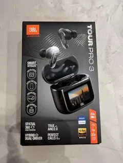 JBL TOUR PRO3 ワイヤレスイヤホン+ケース類+画面保護フィルム