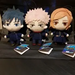 呪術廻戦 ぬいぐるみ① 3点コンプリートセット