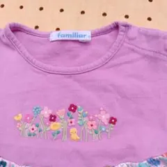 夏物familiar♡ ワンピース♡80cmのサムネイル