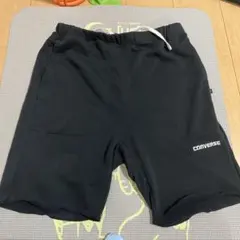 CONVERSE ブラックショートパンツ Lサイズ