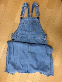 GU デニムサロペットスカート Mサイズ