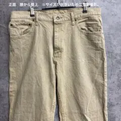 ラングラー デニムパンツ L相当 薄カーキ アメカジ ストリート【5401】