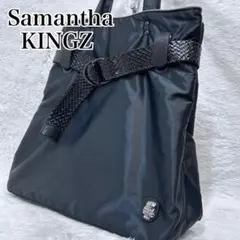 Samantha KINGZ ナイロントートバッグ スカル Y2K 平成ギャルのサムネイル