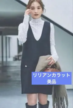 【美品】Leilian　レイヤード風チュニックワンピース　現行　近年 美品】Leilian レイヤード風チュニックワンピース 現行 近年 - メルカリ