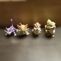 まとめ売り！【初期】モンコレ　コラッタ　ラッタ　ガーディ　ウィンディ