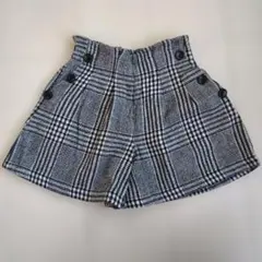 Coca キッズ チェック柄 ショートパンツ ツイード 120cm