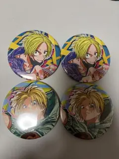 4点 朝倉シン コレクション缶バッジ A B 新品未使用 サカモトデイズ