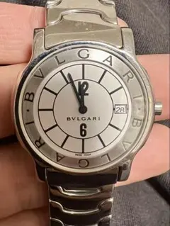 BVLGARI Solotempo シルバー 時計　ブルガリ　ソロテンポ　メンズ