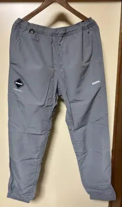 【極美品】F.C.Real Bristol ナイロン イージーパンツ L グレー