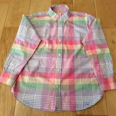 GAP KIDS チェック柄長袖シャツ XL 150cm
