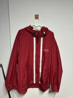 CHAPAR フード付きナイロンジャケット 赤