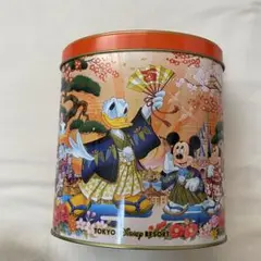 東京ディズニーリゾート チョコレートクランチ缶 お正月　新年