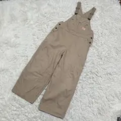 JaVa ジャバ　デニム　オーバーオール　サロペットパンツ　Lサイズ　ベージュ