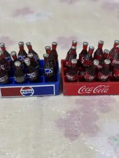 【入手困難】【希少】Coca-Cola ミニチュアボトル　6本セット　ケース付き Coca-Cola ミニチュア ボトルケース 12本入り - メルカリ