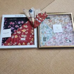 ハナエモリ　マリオヴァレンチノなど　ハンカチセット　6枚　新品未使用