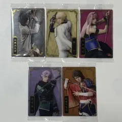 刀ミュ　ウエハース カード 十周年記念　5枚セット