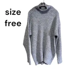 【美品】サマンサモスモス SM2 ニット セーター タートルネック 長袖