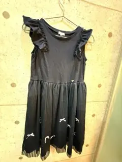 新品チュールリボンドッキングワンピース any FAM Kエニィファム 150